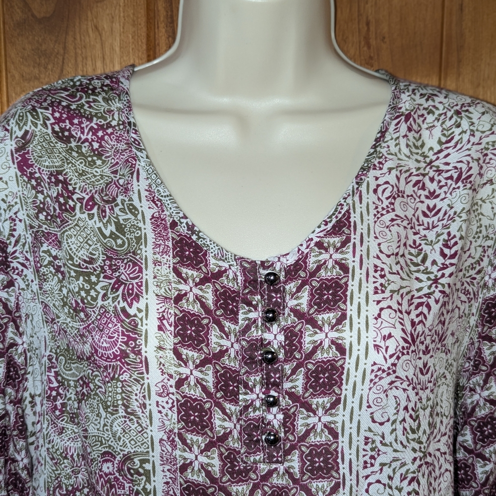 Tantrums Multicolor Patterned Blouse - Picture 2 of 9